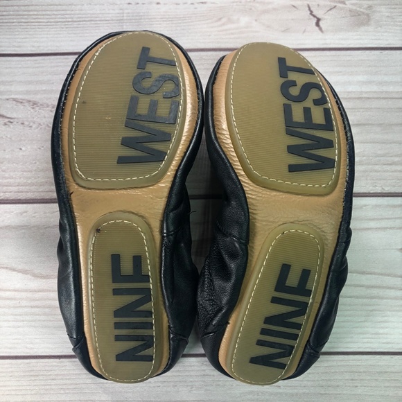 Nine West Luvmyflats Black Size 10 - Picture 2 of 7